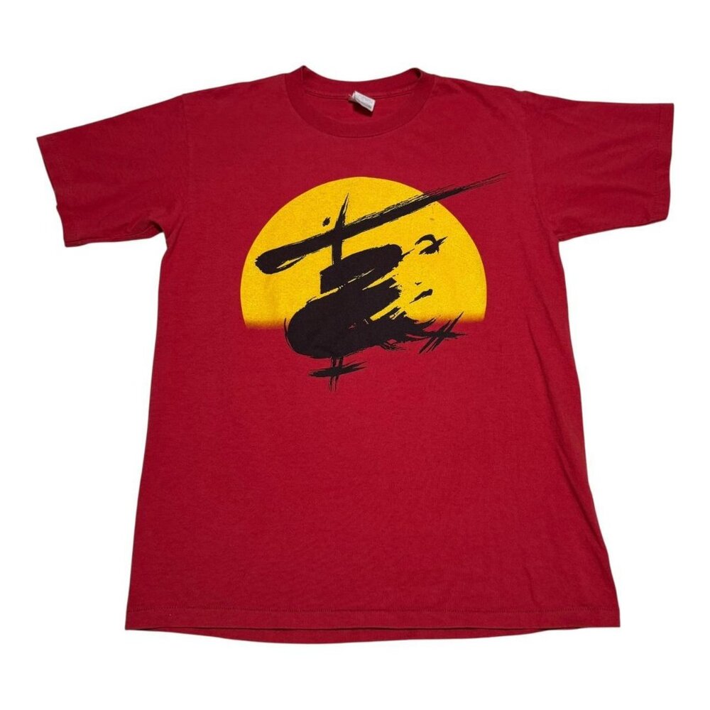 Men's Red Short Sleeve Graphic Tee